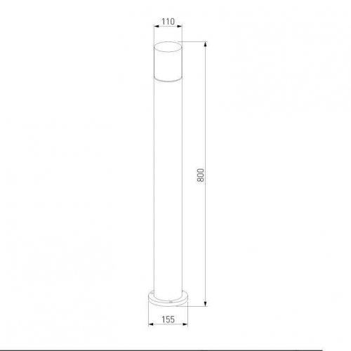 Уличный светильник Elektrostandard Roil 35125/F a055638