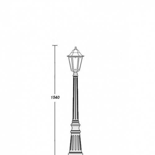 Наземный фонарь Oasis Light 79811M W