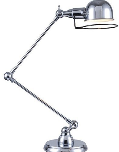 Офисная настольная лампа DeLight Collection Table Lamp KM037T-1S chrome