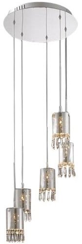 Подвесной светильник DeLight Collection Crystal Tube MD2544/5R