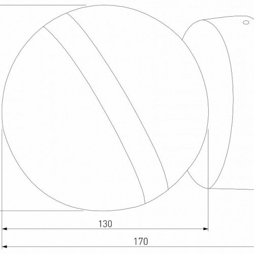 Светильник на штанге Elektrostandard Globo a060876