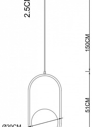 Подвесной светильник Arte Lamp Matisse A7746SP-1AB