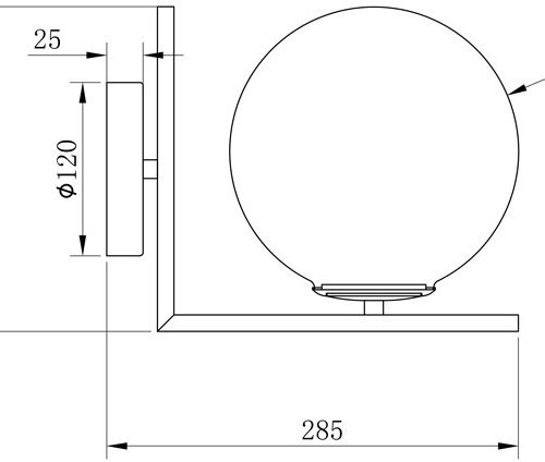 Бра K2KW-825BR