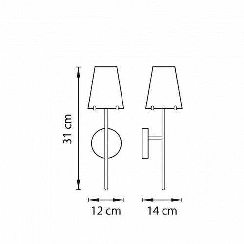 Бра Lightstar Diafano 758612