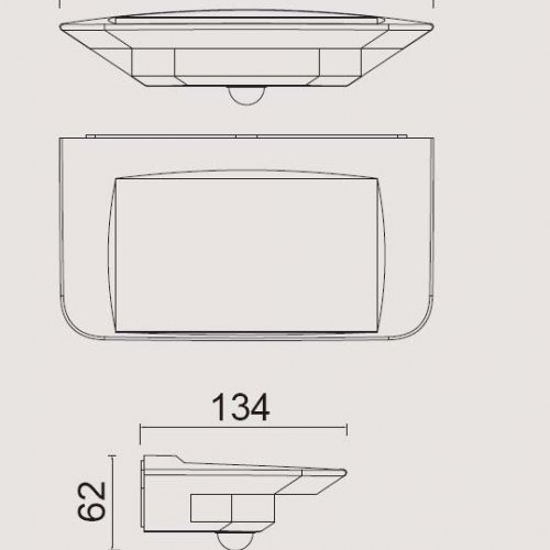 Настенный светильник уличный Oasis Light P9014