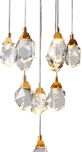 Подвесной светильник DeLight Collection Crystal rock MD-020B-11 gold