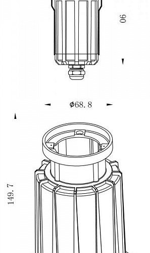 Встраиваемый светильник Deko-Light NC COB I Round 730439