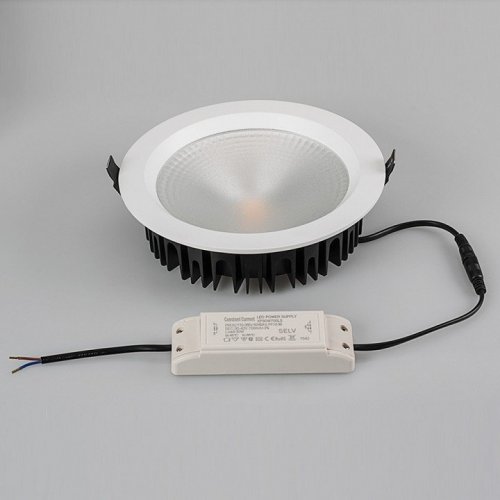 Встраиваемый светильник Arlight LTD-220WH-FROST-30W White 110deg