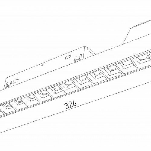 Встраиваемый светильник Elektrostandard Slim Magnetic a064530