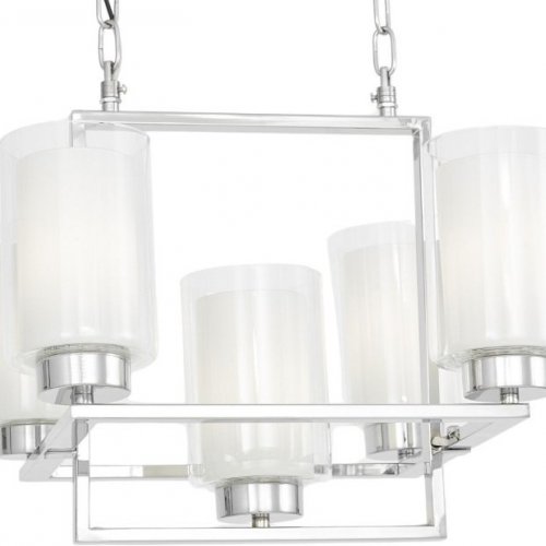 Подвесная люстра Lumina Deco Lino LDP 1239-5 CHR