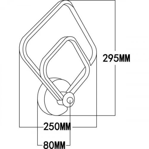 Бра Escada Twister 10228/SG Led