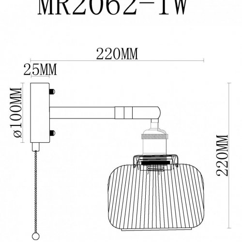 Бра Natalie MR2062-1W