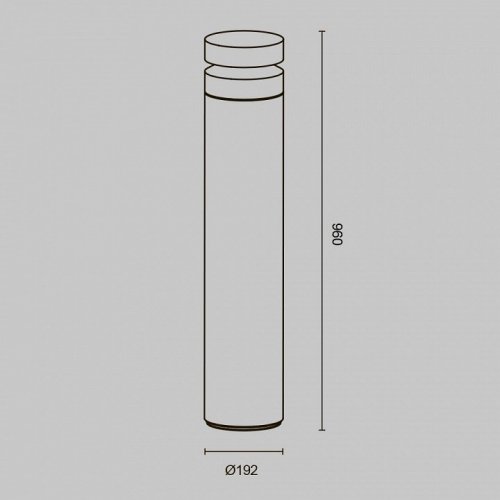 Наземный светильник Betone O469FL-L20CM3K1