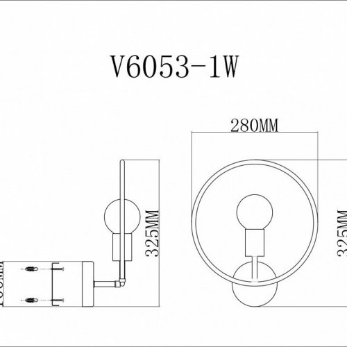 Бра Moderli Sachara V6053-1W