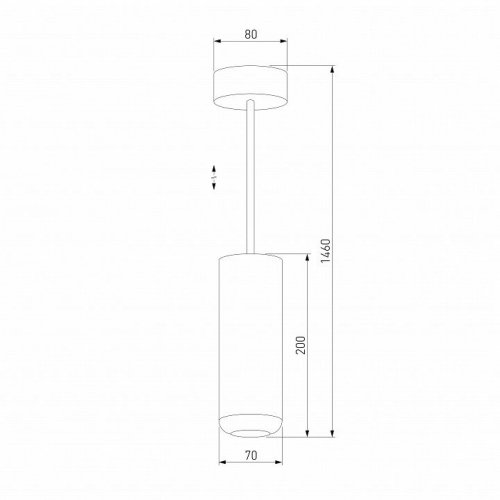 Подвесной светильник Elektrostandard Onde a064205