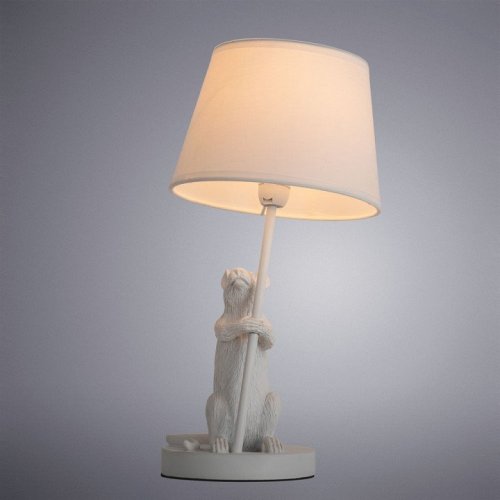 Интерьерная настольная лампа Arte Lamp Gustav A4420LT-1WH