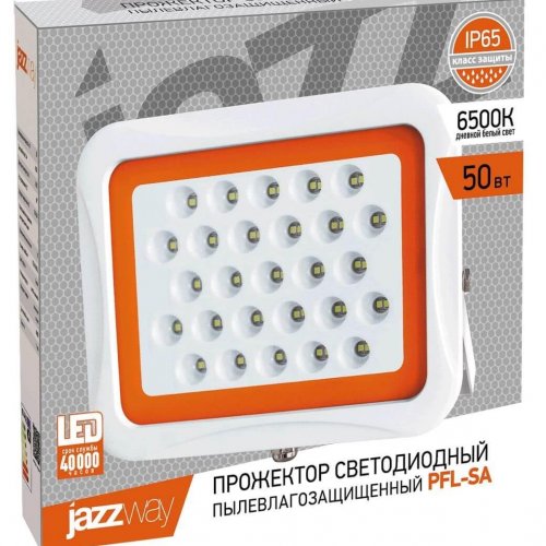 Прожектор светодиодный Jazzway PFL-SA 50W 6500K 5007970