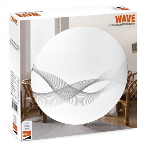 Настенно-потолочный светодиодный светильник Jazzway PPB Wave 5024687