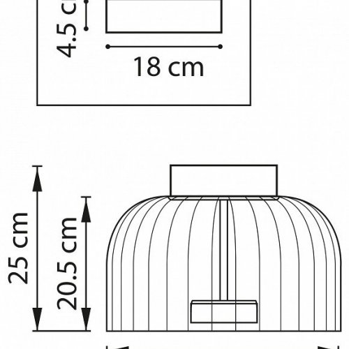 Накладной светильник Lightstar Celesta 809062