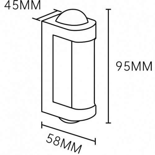 Накладной светильник Escada 30006LED 30006W/01LED