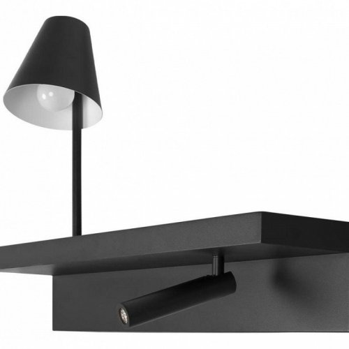 Настенный светильник Shelf 10216/2W Black