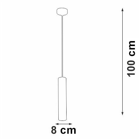 Подвесной светильник Vitaluce V46400 V46400-8/1S