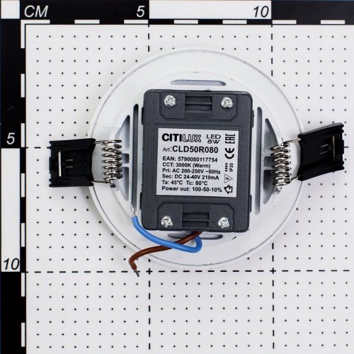 Встраиваемый светодиодный светильник Citilux Омега CLD50R080