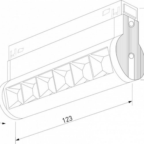 Накладной светильник Elektrostandard Slim Magnetic a062994