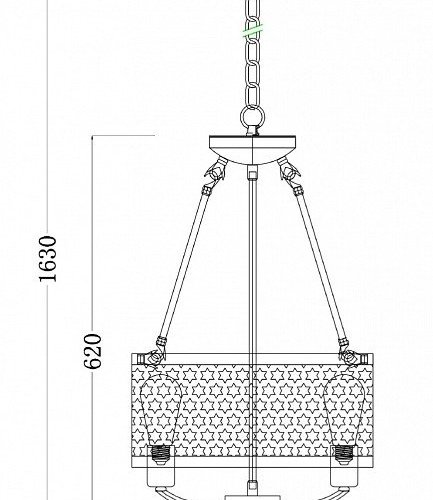 Подвесная люстра Freya Conte FR4166-PL-03C-BL