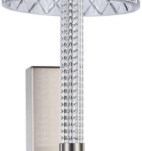 Бра Diamond cut MB21020075-1A satin nickel