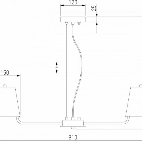 Подвесная люстра Eurosvet Amaretto 60155/8 хром