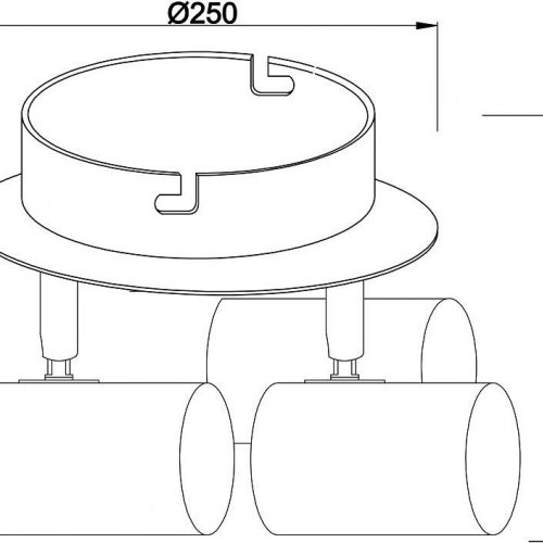 Накладной светильник Deko-Light Indi III 348087