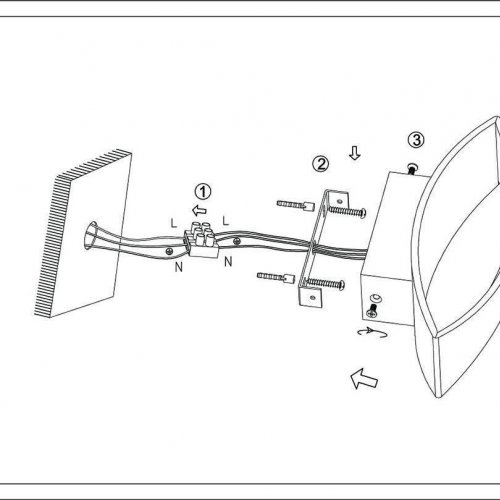 Настенный светодиодный светильник DesignLed GW Ole GW-A715-5-BL-WW 003025