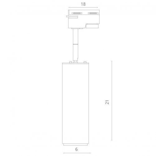 Потолочный светильник Arte Lamp Track Lights A1412PL-1BK