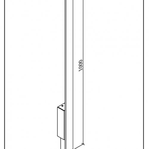 Настенный светодиодный светильник DesignLed JY L-Cross LWA0168S-BL-WW 002794