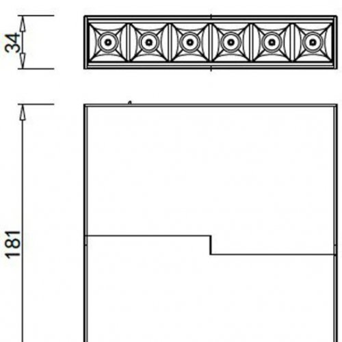 Трековый светильник Eye turn DL18786/06M White