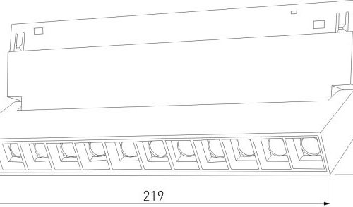 Трековый светильник Slim Magnetic 85010/01