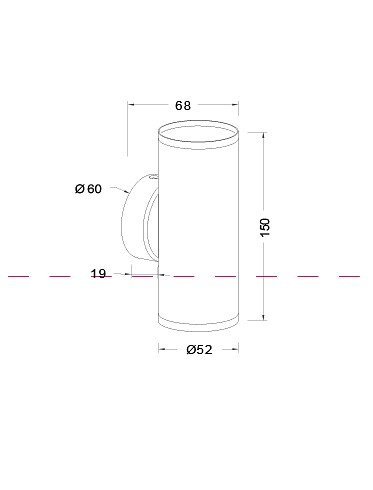 Настенный светильник Maytoni FOCUS S C068WL-02W