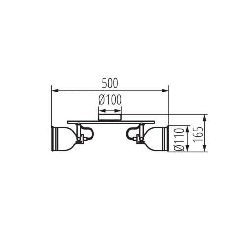 Спот Kanlux DERATO EL-2I W-SR 35643