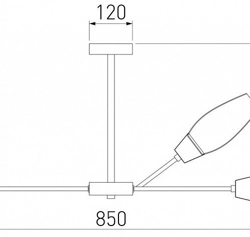 Подвесная люстра Eurosvet Thalia 60140/9 золото