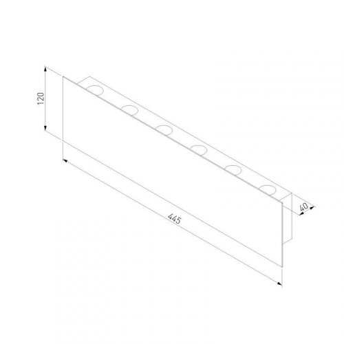 Настенный светодиодный светильник Elektrostandard Angle 40139/1 Led белый a055777