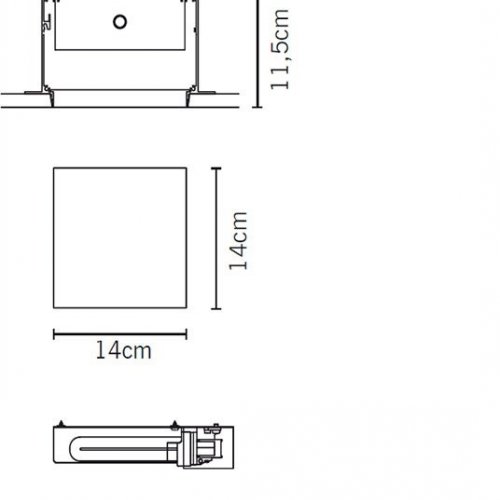 Точечный светильник Zen D67L11