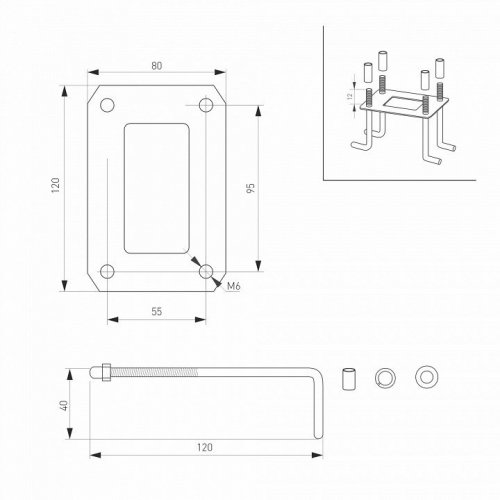 Наземный светильник Arlight TENT 029978