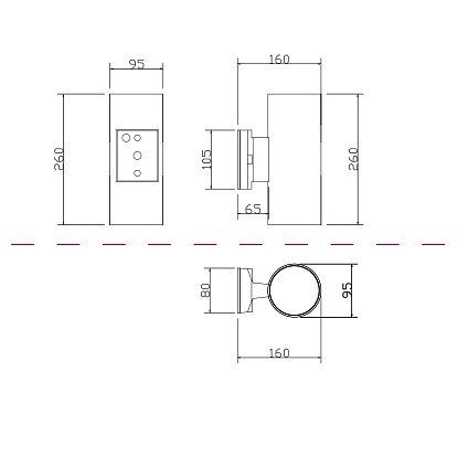 Настенный светильник Maytoni Rando O419WL-02GR