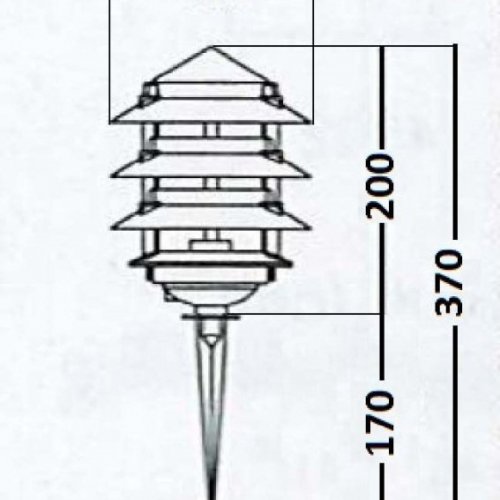 Грунтовый светильник Oasis Light 12622 Bl