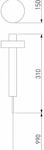 Бра Elektrostandard Orco a066404