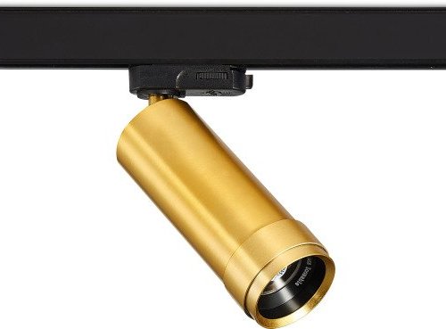 Трековый светильник Rollo Zoom DL18895R15W1Z Brass Track