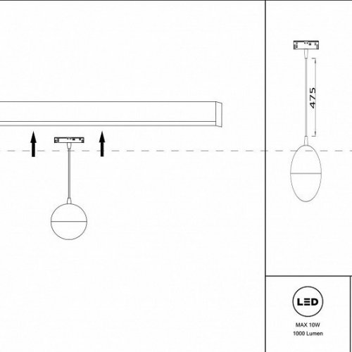 Трековый светильник Maytoni Track lamps TR018-2-10W3K-B