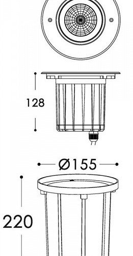 Встраиваемый светильник Deko-Light COB 12 Soft WW 730420