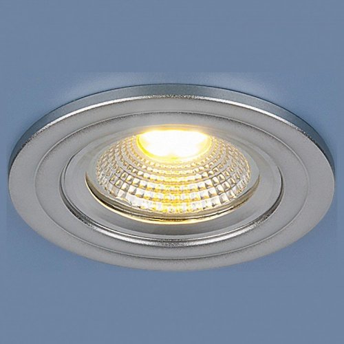 Встраиваемый светодиодный светильник Elektrostandard 9902 LED 3W COB SL серебро 4690389106118